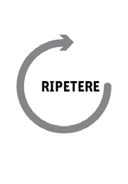 Gray curved arrow forming an incomplete circle with the word REPEAT written in black at the center of the circular motion