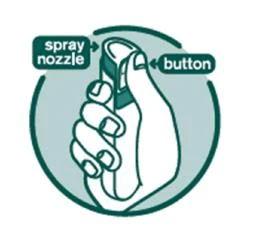 Illustration of a hand holding a device with the
