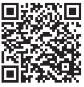 Kwadratowy kod QR składający się z małych czarnych modułów na białym tle z trzema dużymi kwadratami rozmieszczonymi w narożnikach