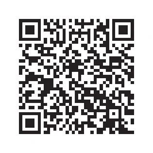 Kwadratowy kod QR złożony z czarnych pikseli ułożonych w wzór na białym tle, z trzema dużymi kwadratami pozycjonującymi w narożnikach