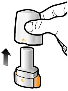 A hand lifting upward toward the