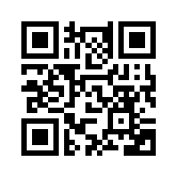 Código QR cuadrado compuesto por pequeños módulos negros sobre fondo blanco para la