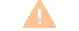 Warning symbol composed of a white exclamation mark inside