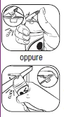 Dos diagramas muestran dos formas de usar la
