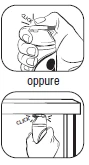 Dibujo técnico que muestra dos opciones para la