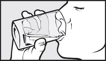 Dibujo en blanco y negro de una persona que bebe un líquido de un vaso sostenido con ambas manos