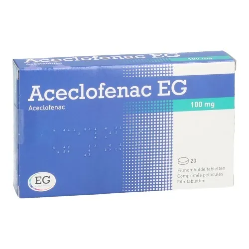 Aceclofenac EG comprimidos, recubiertos con película