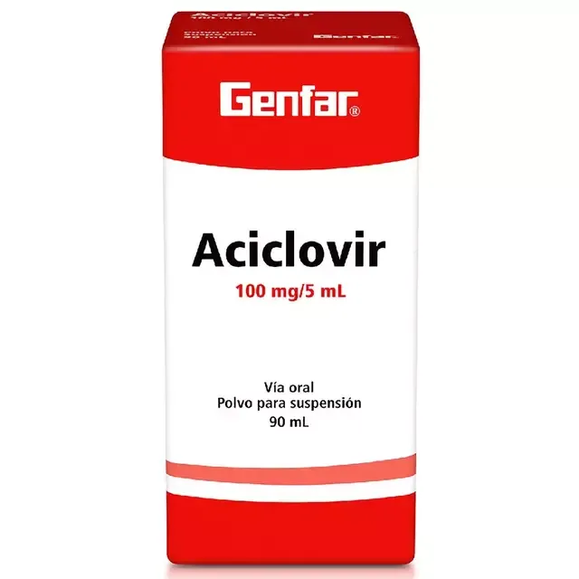Aciclovir ABC suspensión, oral