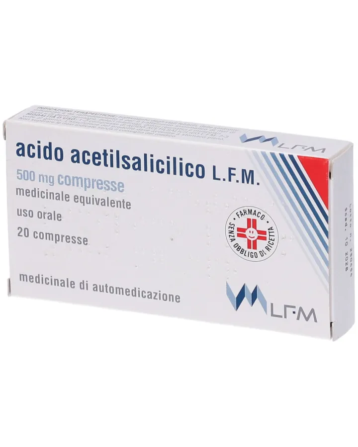 Ácido acetilsalicílico L.F.M. comprimidos