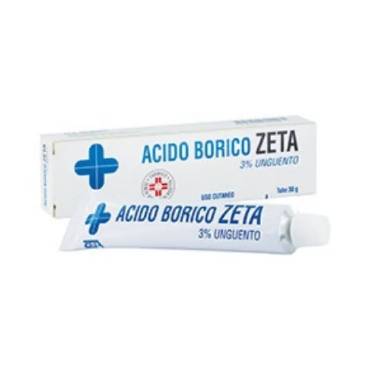 Ácido bórico Zeta ungüento