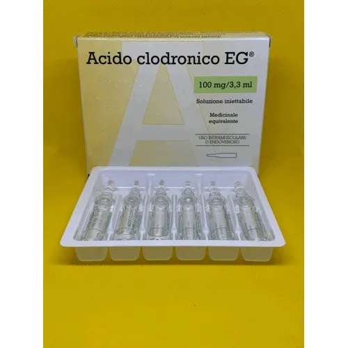 Ácido clodrónico Doc Generici solución para inyección