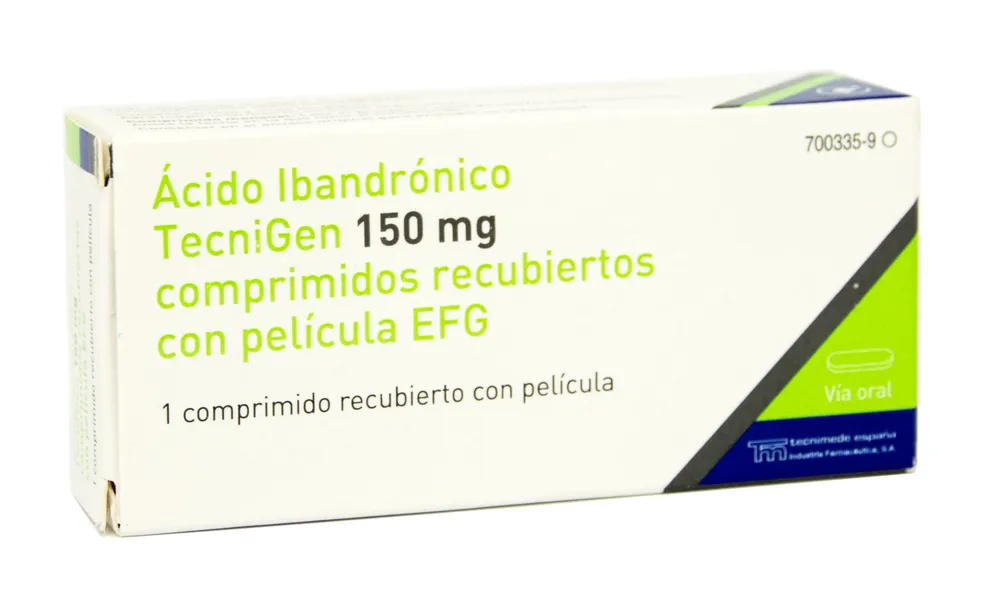 Ibandronic acid Tecnigen tablets, film-coated
