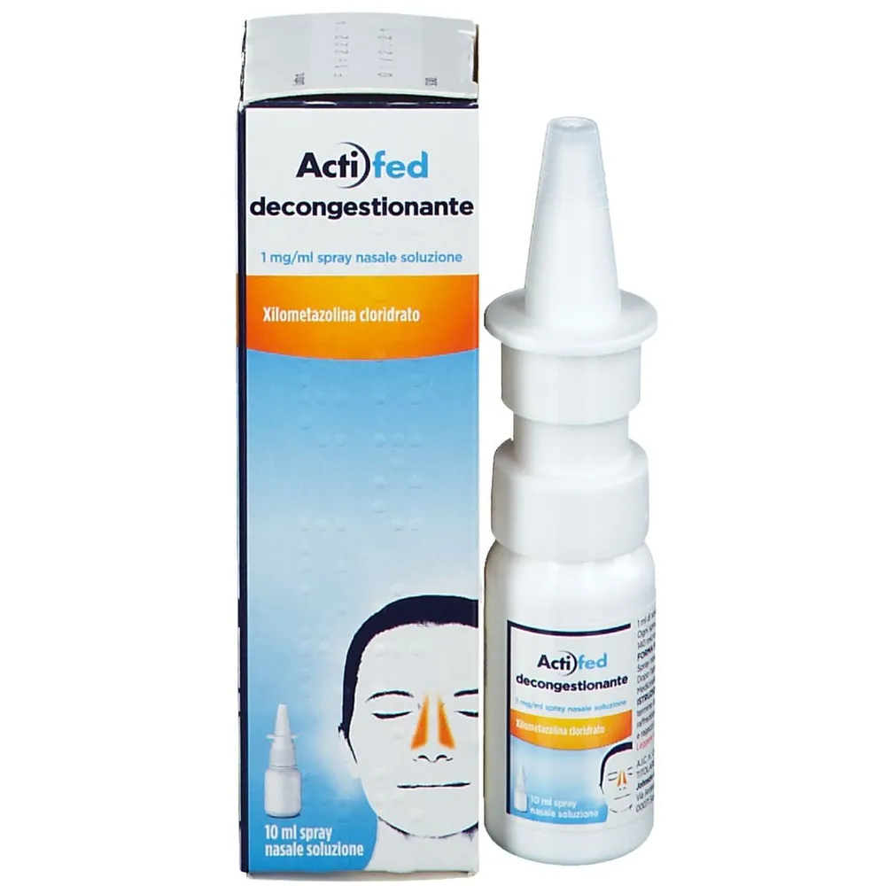 Actifed decongestant spray, nasal solution