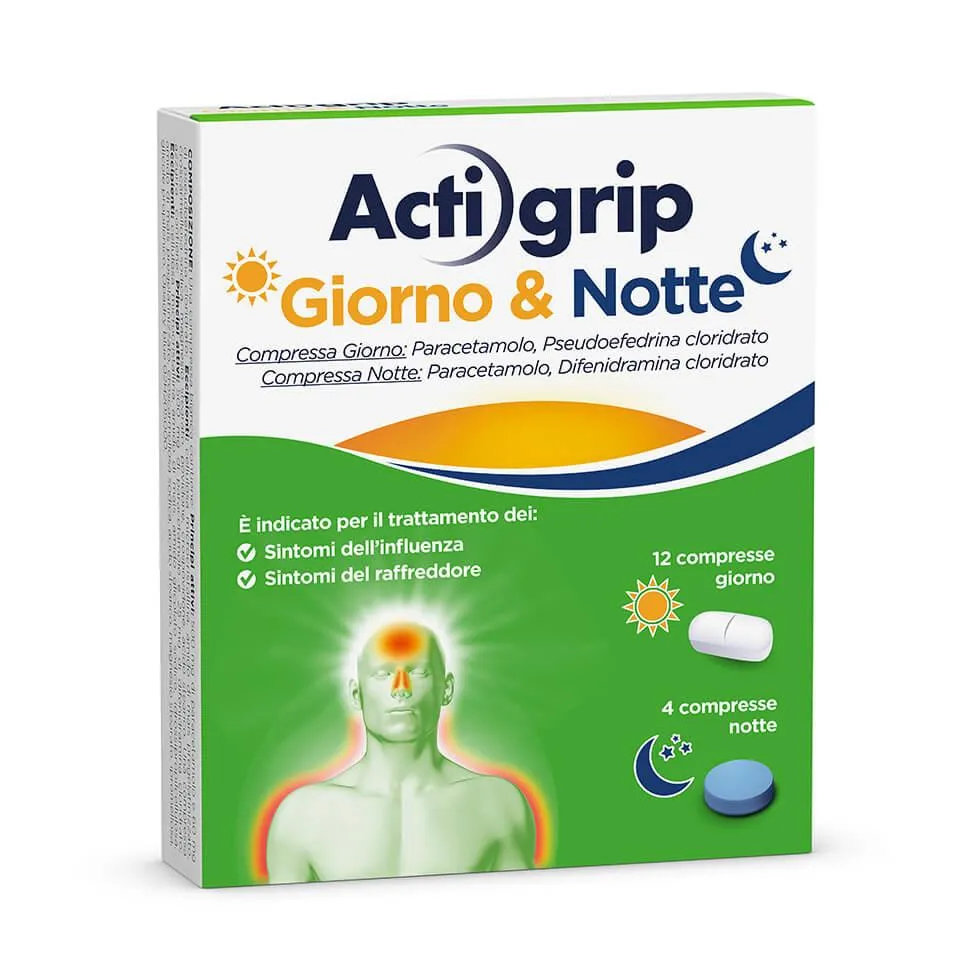 Actigrip Día y Noche comprimidos