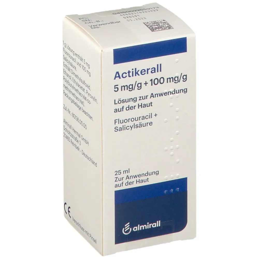 Actikerall solución, tópica
