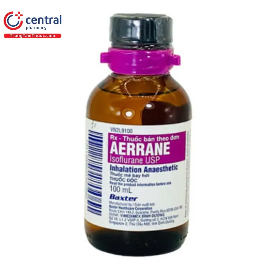 Aerrane solución, para inhalación