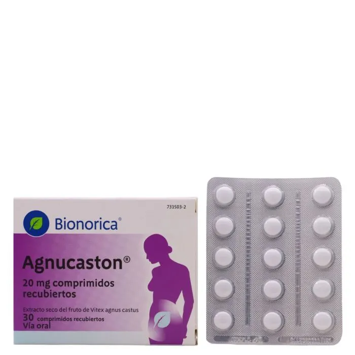 Agnucaston tablets, film-coated