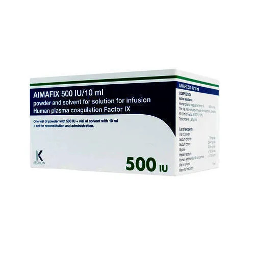 Aimafix solution for infusion, powder and solvent for preparation