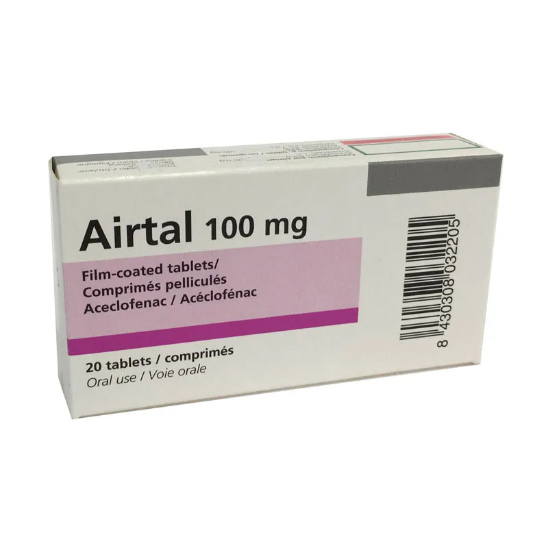 Airtal comprimidos, recubiertos