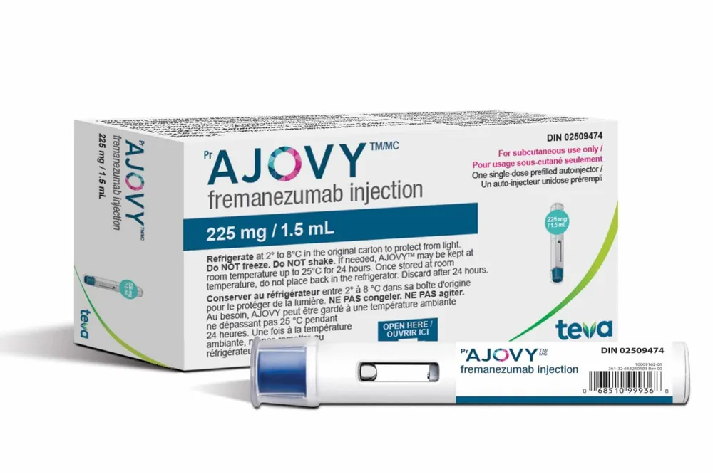 AJOVY solución para inyección