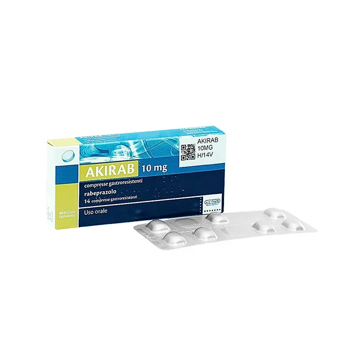 Akirab comprimidos, recubiertos con película gastroresistentes