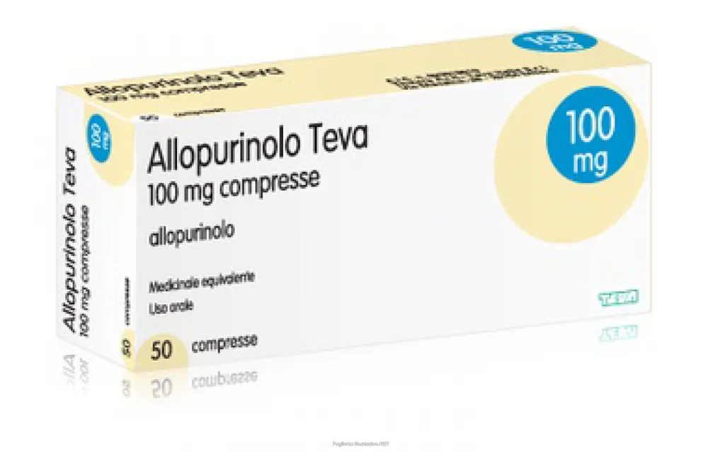 ALLOPURINOLO TEVA ITALIA Compressa
