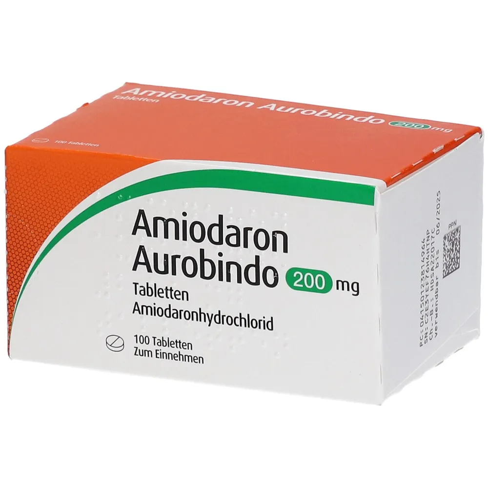 Amiodarona Aurobindo comprimidos