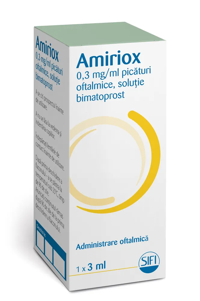Amiriox solución, oftálmica