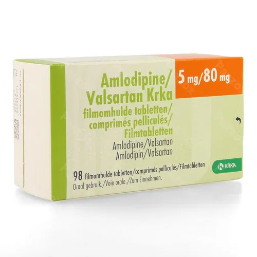 Amlodipine and valsartan Krka Pharma tablets, film-coated