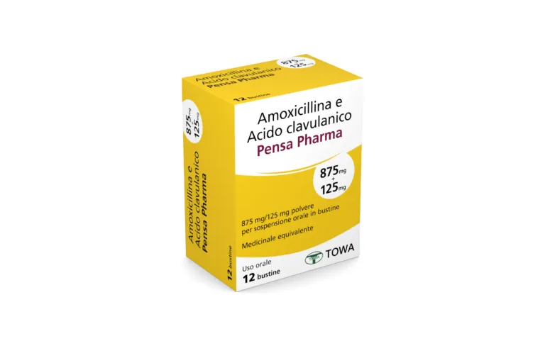 Amoxicillin and clavulanic acid Pensapharma tablets, film-coated