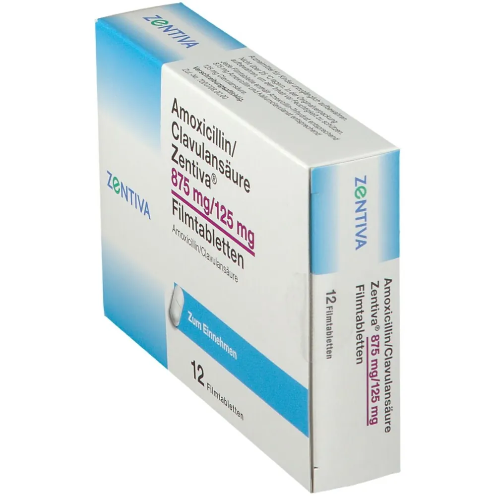 Amoxicilina y ácido clavulánico Zentiva Srl comprimidos, recubiertos con película