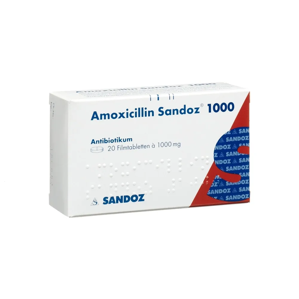 Amoxicillin Sandoz GmbH tablets, film-coated
