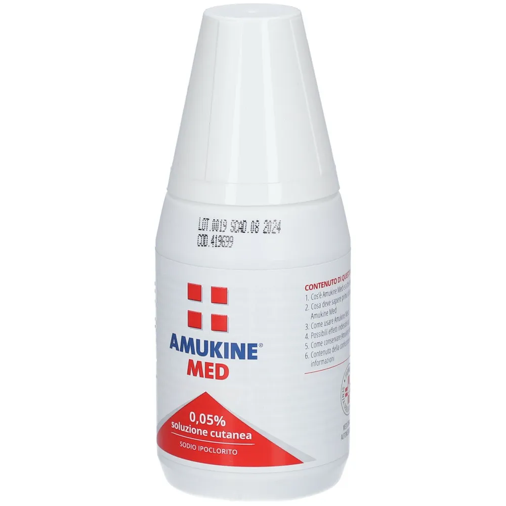 Amukine Med solution, topical