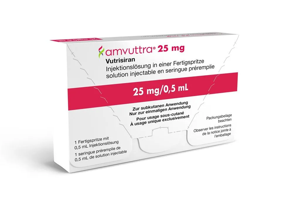 Amvuttra solution for injection in pre-filled syringe