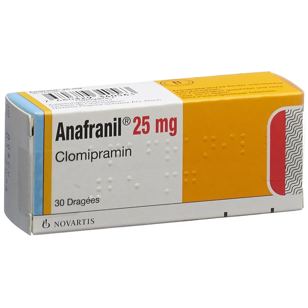 Anafranil comprimidos, recubiertos