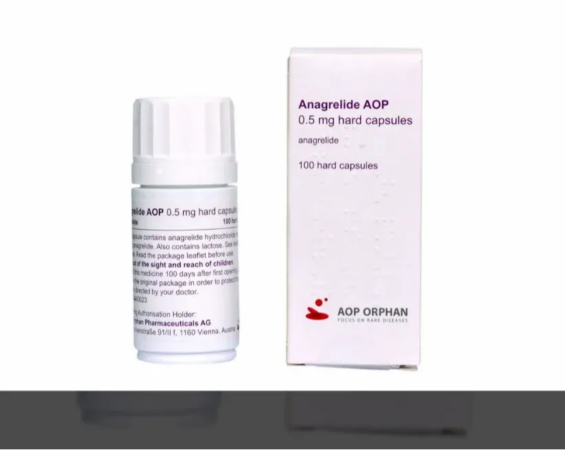 Anagrelide Aurobindo capsules, hard gelatin