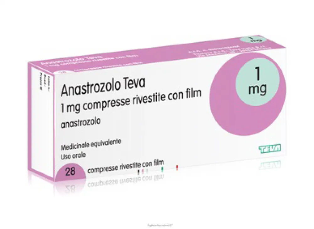 Anastrozole Teva tablets, film-coated