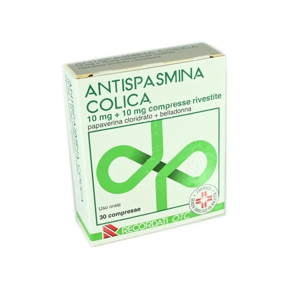 Antispasmina colica tablets, film-coated