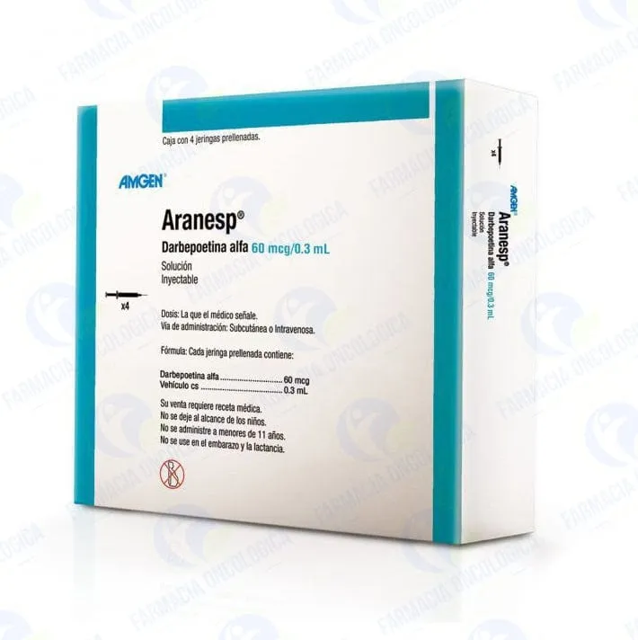Aranesp solución para inyección en jeringa precargada