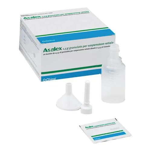Asalex suspension, rectal
