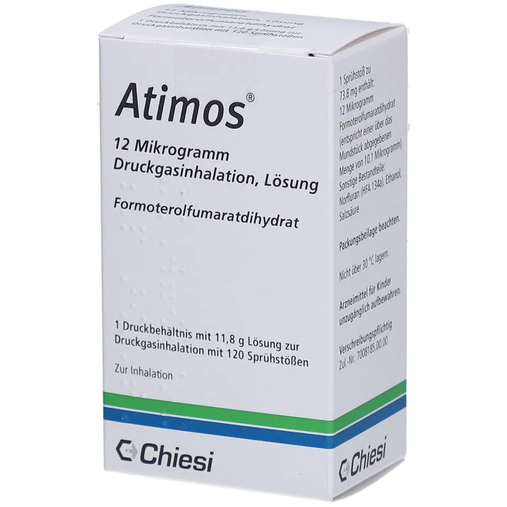 Atimos solución, para inhalación en aerosol
