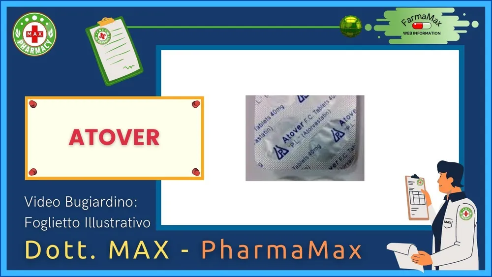 Atover tablets, film-coated