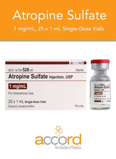 Atropina sulfato Accord solución para inyección en jeringa precargada