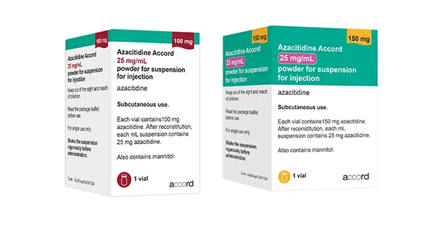 Azacitidine Accord powder for preparation of injectable suspension