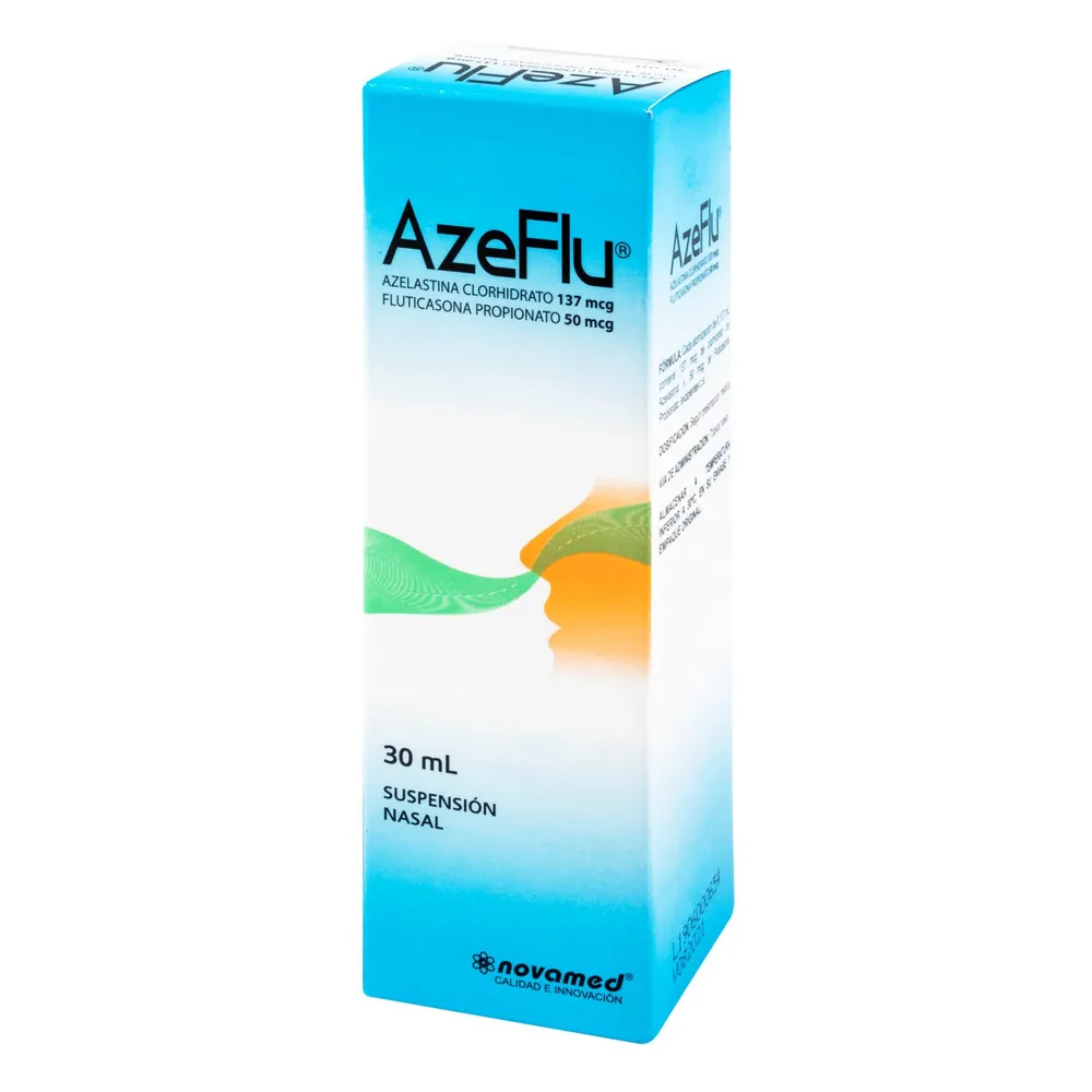 Azelastina y fluticasona Zentiva spray, nasal suspension
