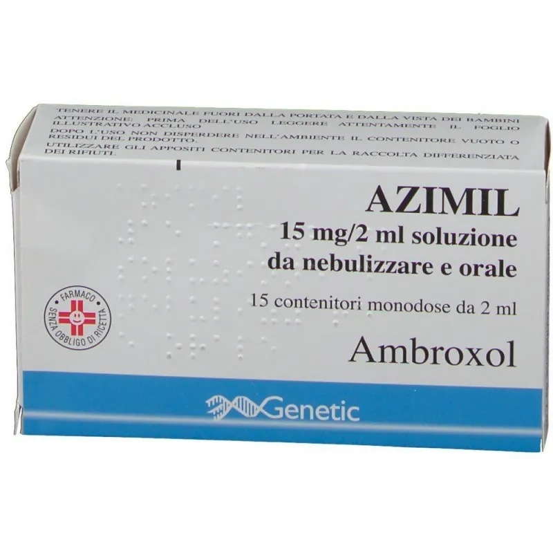 Azimil suspension for nebulization
