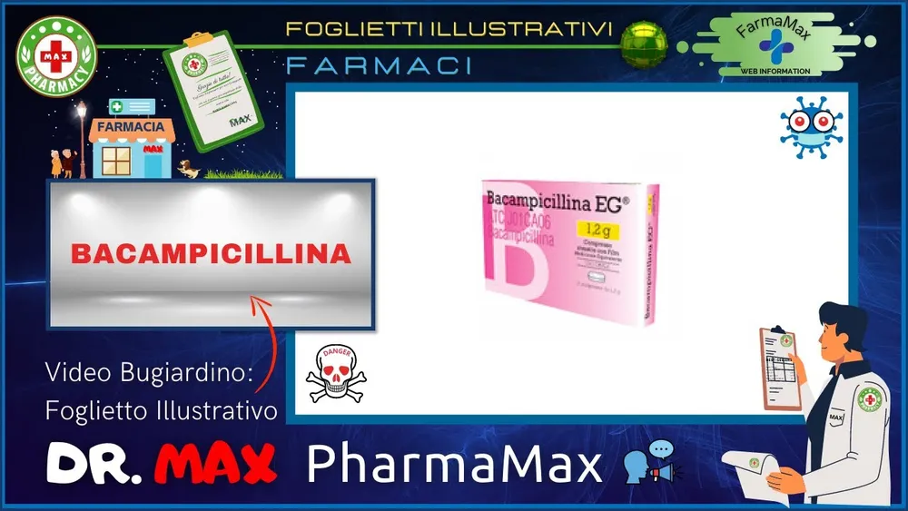 Bacampicillin Eurogenerici tablets, film-coated
