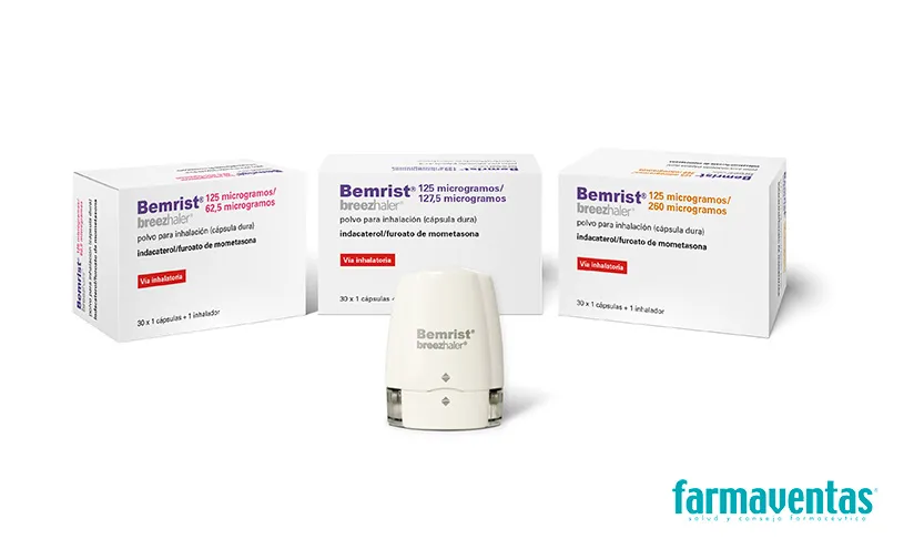 Bemrist Breezhaler powder for inhalation, hard capsule