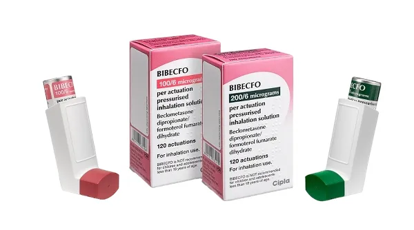 Bibecfo solución, para inhalación en aerosol