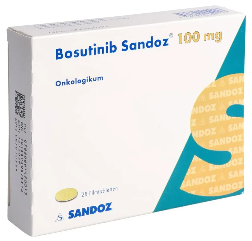 Bosutinib Sandoz comprimidos, recubiertos con película